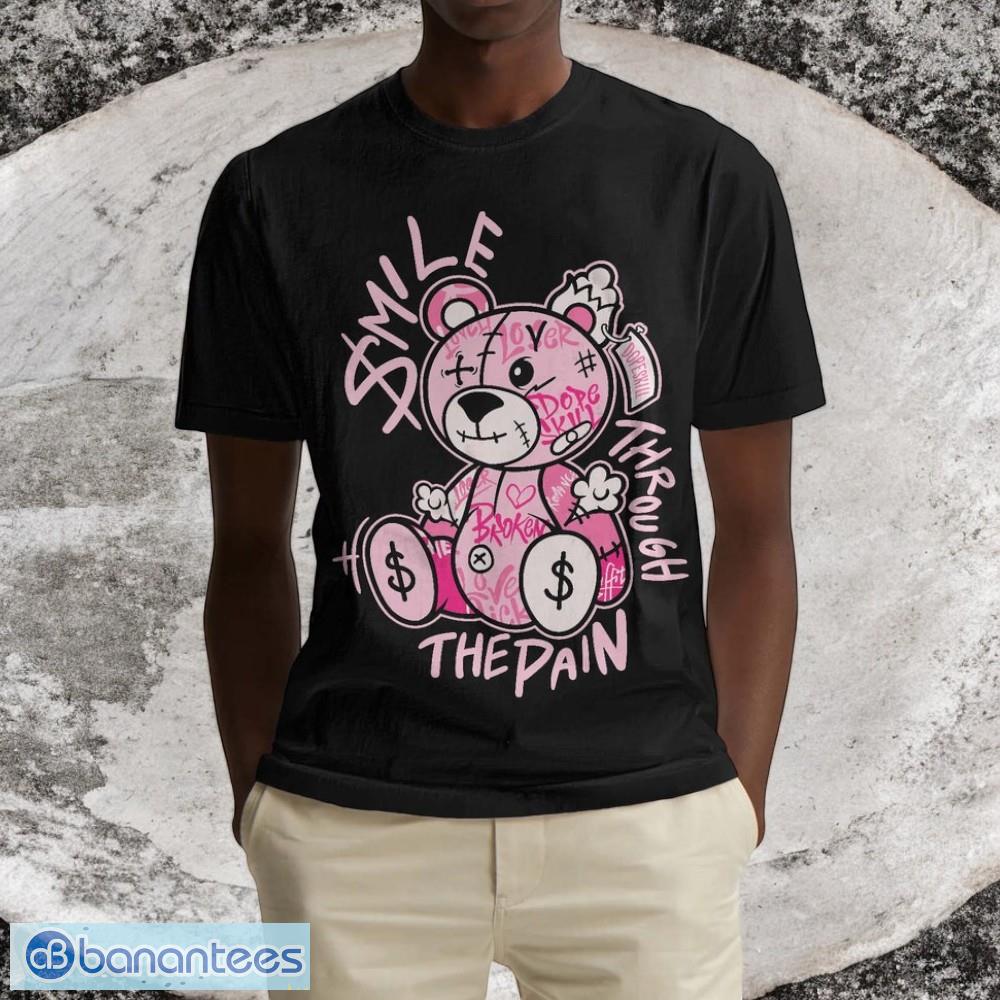 dunk low pink foam dopeskill unisex t shirt smile through the pain t shirt 1 image Dunk Low Pink Foam DopeSkill Unisex T-shirt, Smile Through The Pain T-Shirt Product Photo 2