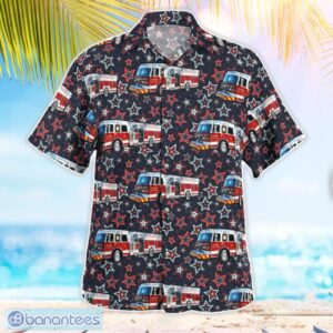 Sanibel Fire Rescue District, Florida Independence Day Hawaiian Shirt Beach Summer Shirt Product Photo 2