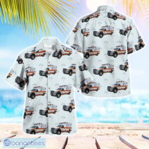 UMass Memorial EMS, Worcester, MA Ambulance Hawaiian Shirt Gift For Summer Vacation Product Photo 1