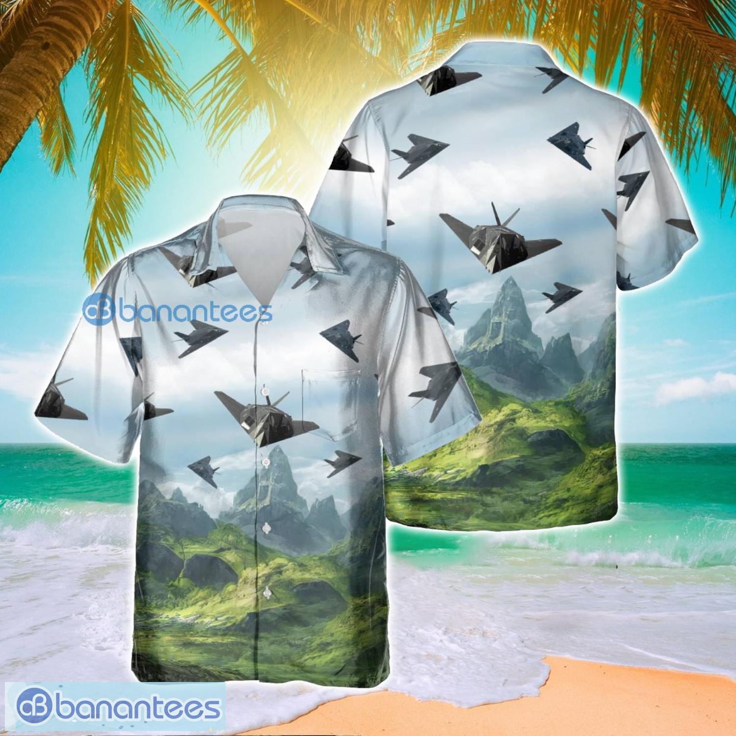 f 117 nighthawk f117 aircraft and mountain designs hawaiian shirt for men women 1 image F-117 Nighthawk F117 Aircraft And Mountain Designs Hawaiian Shirt For Men Women Product Photo 2