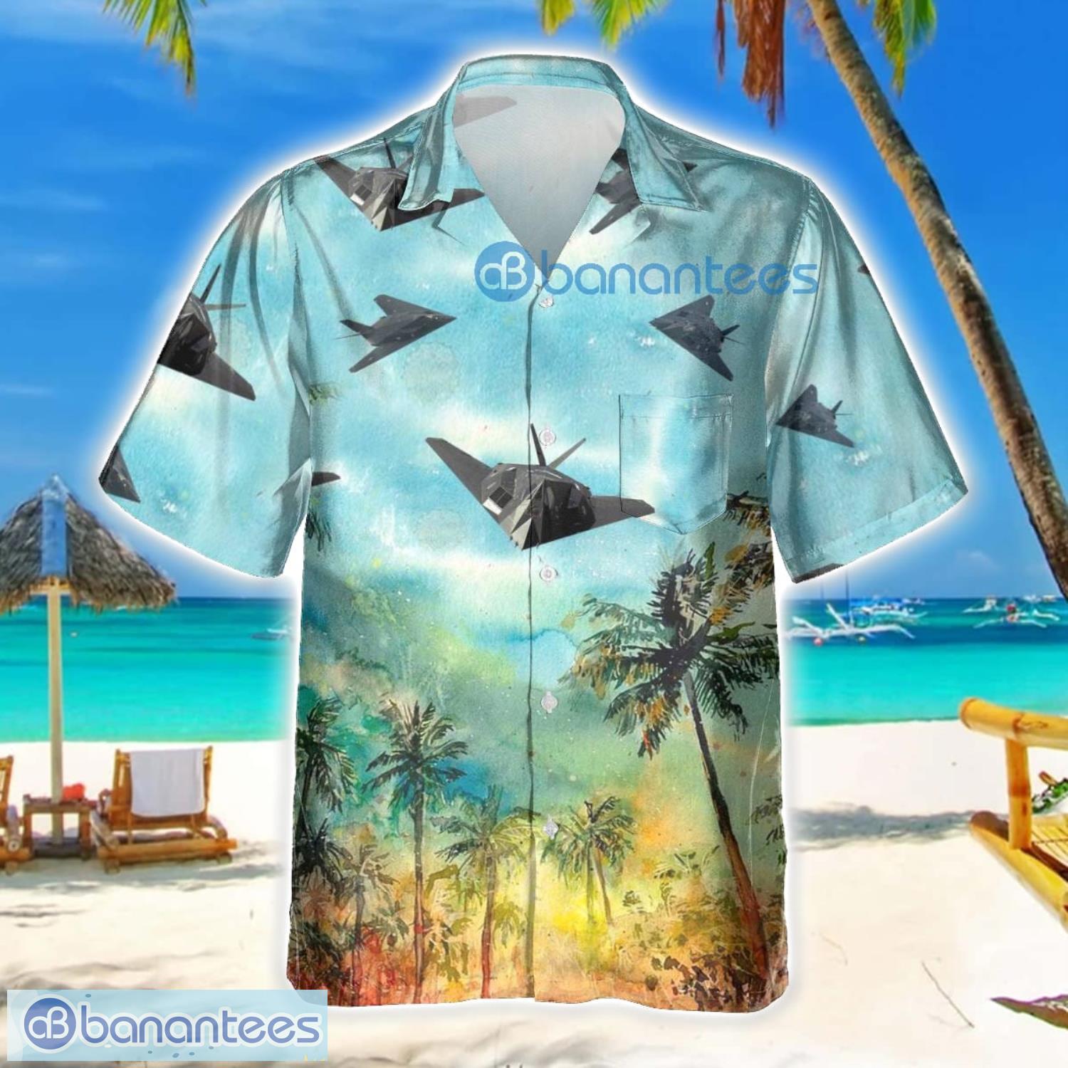 f 117 nighthawk f117 hawaiian shirt summer gift for fans image F-117 Nighthawk F117 Hawaiian Shirt Summer Gift For Fans Product Photo 1