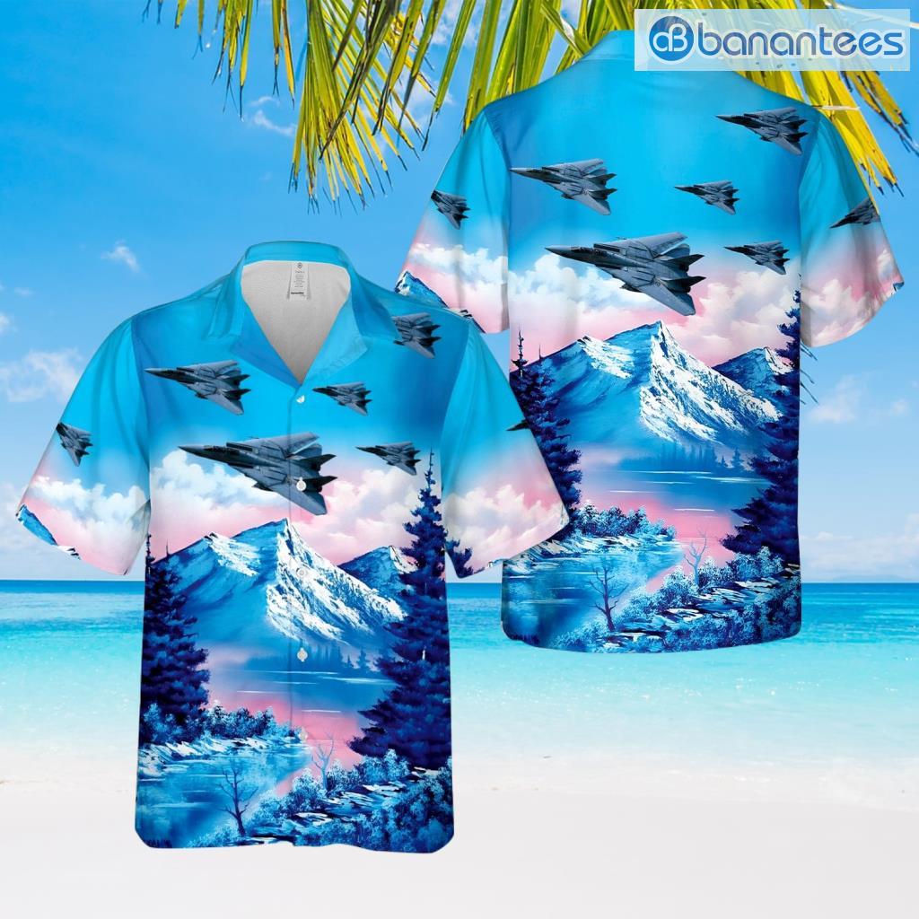 f 14 tomcat hawaiian shirt summer fashion image F-14 Tomcat Hawaiian Shirt Summer Fashion Product Photo 1