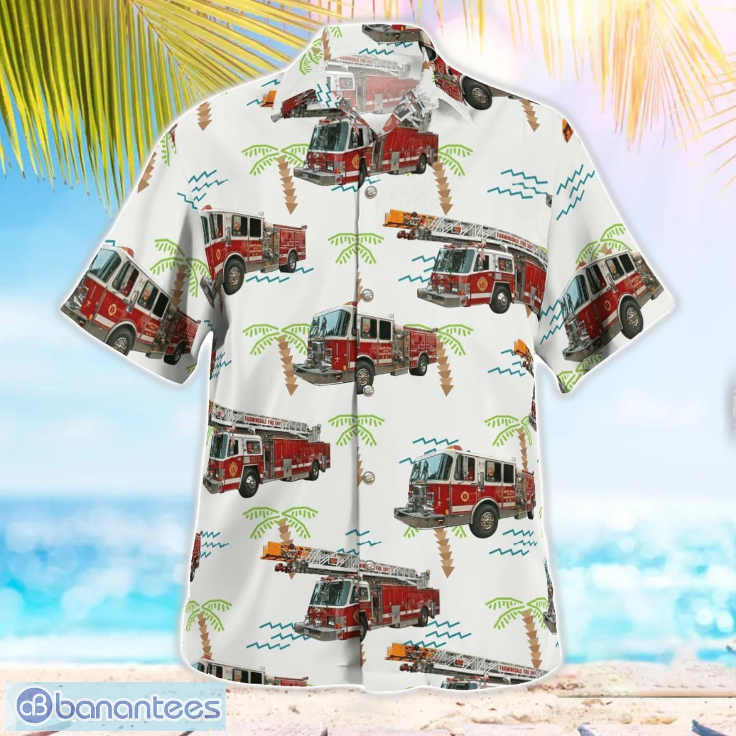 farmingdale new york farmingdale fire department 3d hawaiian shirt gift for summer 1 image Farmingdale, New York, Farmingdale Fire Department 3D Hawaiian Shirt Gift For Summer Product Photo 2