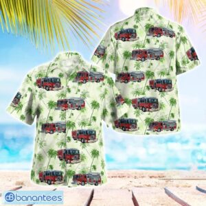 Malabar Fire Department, Florida Beach Hawaiian Shirt Gift For Summer Holiday Product Photo 1