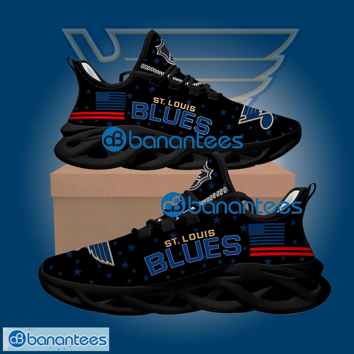 flag usa star fashion nhl st louis blues unique chunky sneaker gift max soul shoes 1 image Flag USA Star Fashion NHL St. Louis Blues Unique Chunky Sneaker Gift Max Soul Shoes - Flag USA Star Fashion NHL St. Louis Blues Max Soul Shoes Style 2
