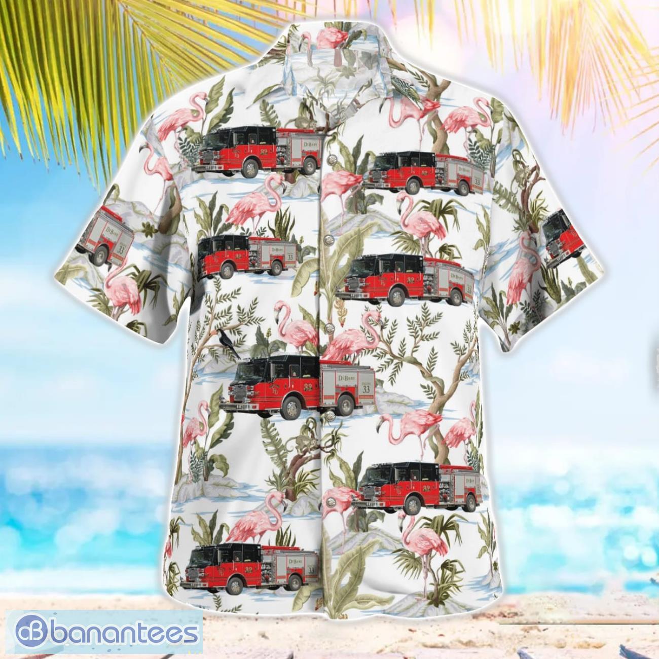 florida debary fire department aloha hawaiian shirt 2 image Florida, DeBary Fire Department Aloha Hawaiian Shirt Product Photo 3