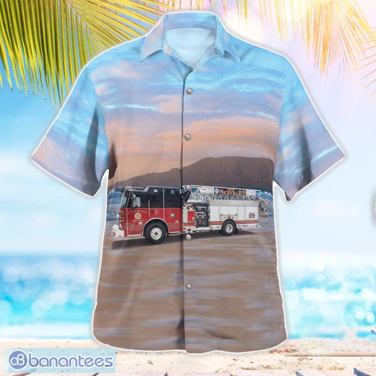florida niceville fire department aloha hawaiian shirt 2 image Florida, Niceville Fire Department Aloha Hawaiian Shirt Product Photo 3