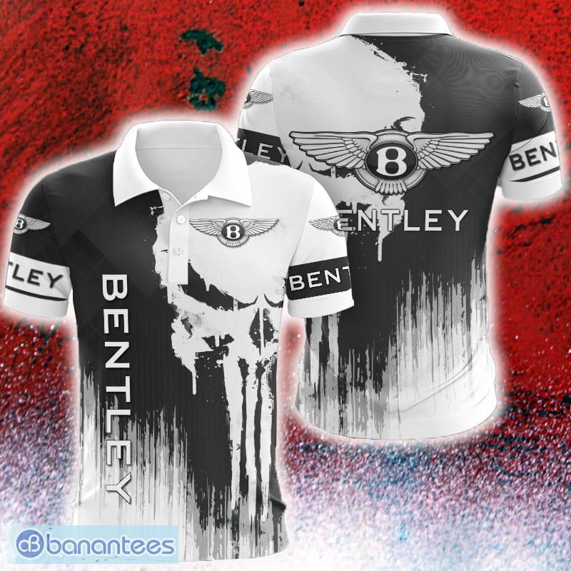 flowing skull bentley logo car polo car aop for men and women image Flowing Skull Bentley Logo Car Polo Car AOP For Men And Women - Flowing Skull Bentley Logo Car Polo Car AOP For Men And Women