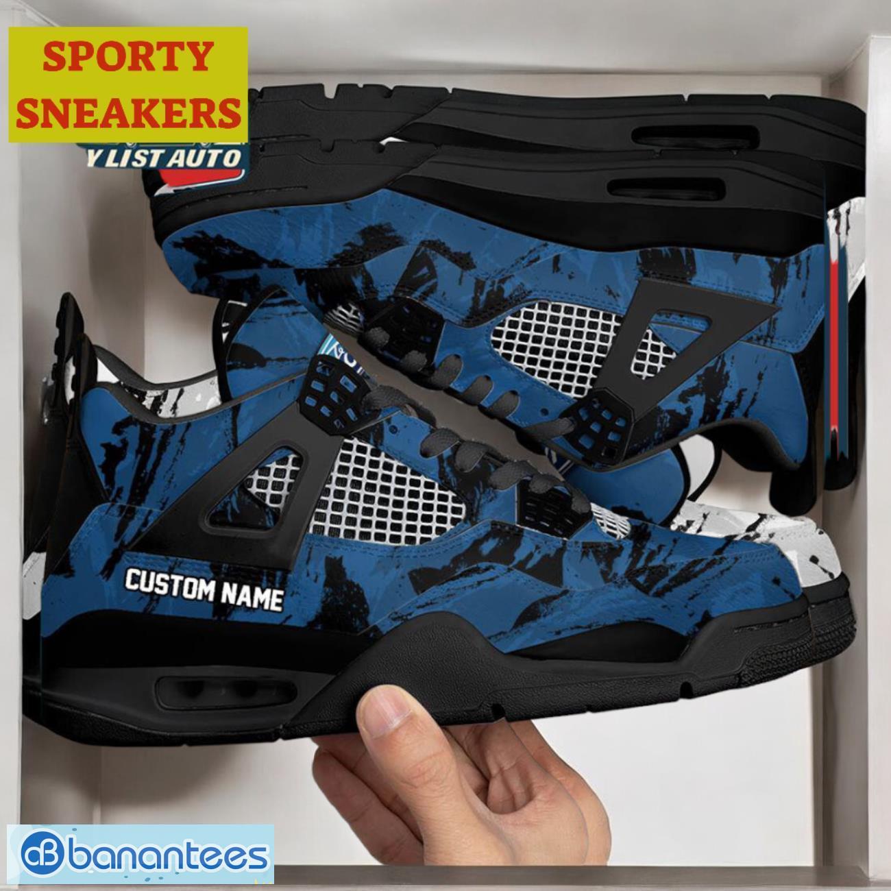 ford mixing colors custom name air jordan 4 dynamic design for men women 1 image Ford Mixing Colors Custom Name Air Jordan 4 Dynamic Design For Men Women Product Photo 2