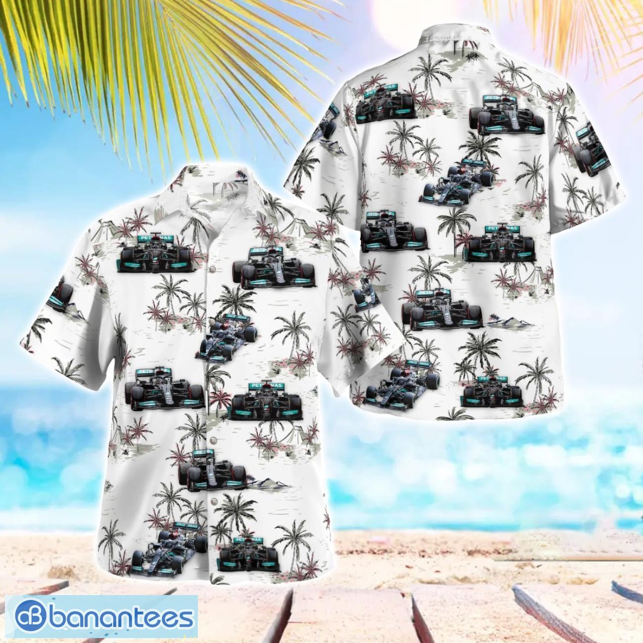 formula 1 lewis hamilton 2021 racing car hawaiian shirt beach summer gift image Formula 1 Lewis Hamilton 2021 Racing Car Hawaiian Shirt Beach Summer Gift Product Photo 1