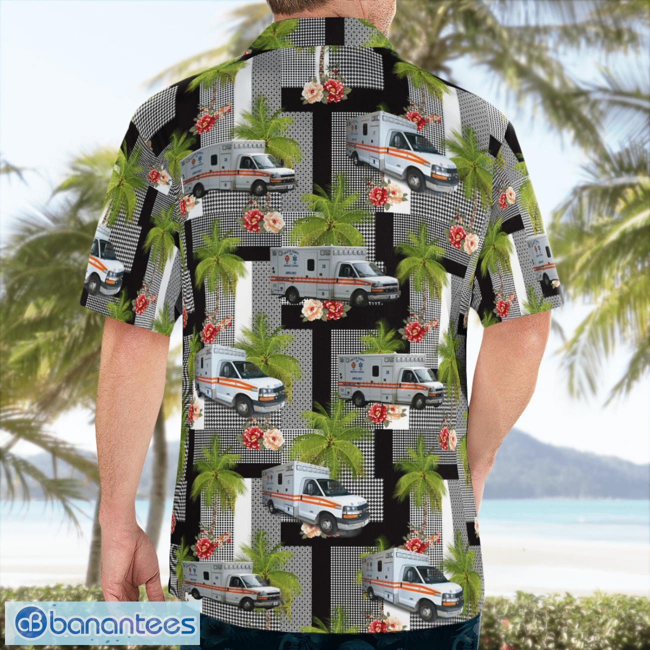 forsyth county emergency services beach hawaiian shirt gift for summer holiday 1 image Forsyth County Emergency Services Beach Hawaiian Shirt Gift For Summer Holiday Product Photo 2