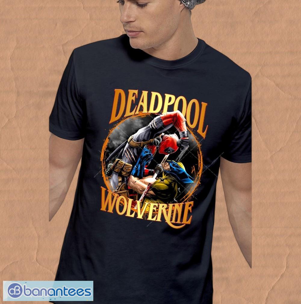funny parody deadpool wolverine shirt wolverine shirt deadpool t shirt 1 image Funny Parody Deadpool Wolverine shirt, Wolverine Shirt, Deadpool T-Shirt Product Photo 2