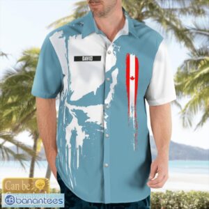Custom Name RCAF Sikorsky CH-148 Cyclone (S-92) Hawaiian Shirt Gift For Summer Vacation Product Photo 3