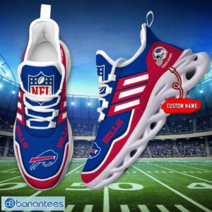 Custom Name NFL Buffalo Bills Sneakers Sport Team Max Soul Shoes For Men Women Product Photo 6