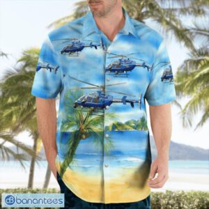Michigan State Police Bell 407GX 3D Hawaiian Shirt Product Photo 3