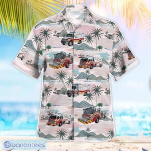 Weston, Broward County, Florida, Weston Fire Department Aloha Hawaiian Shirt Product Photo 3