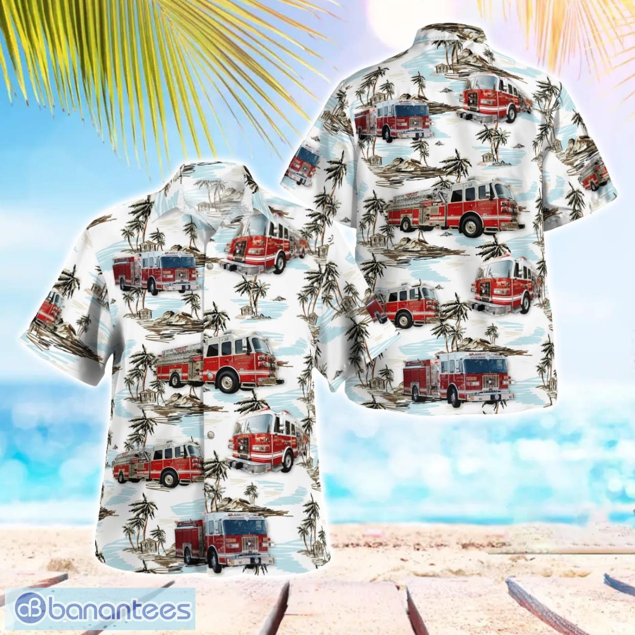 georgia oconee county fire rescue beach hawaiian shirt gift for summer holiday image Georgia, Oconee County Fire Rescue Beach Hawaiian Shirt Gift For Summer Holiday Product Photo 1