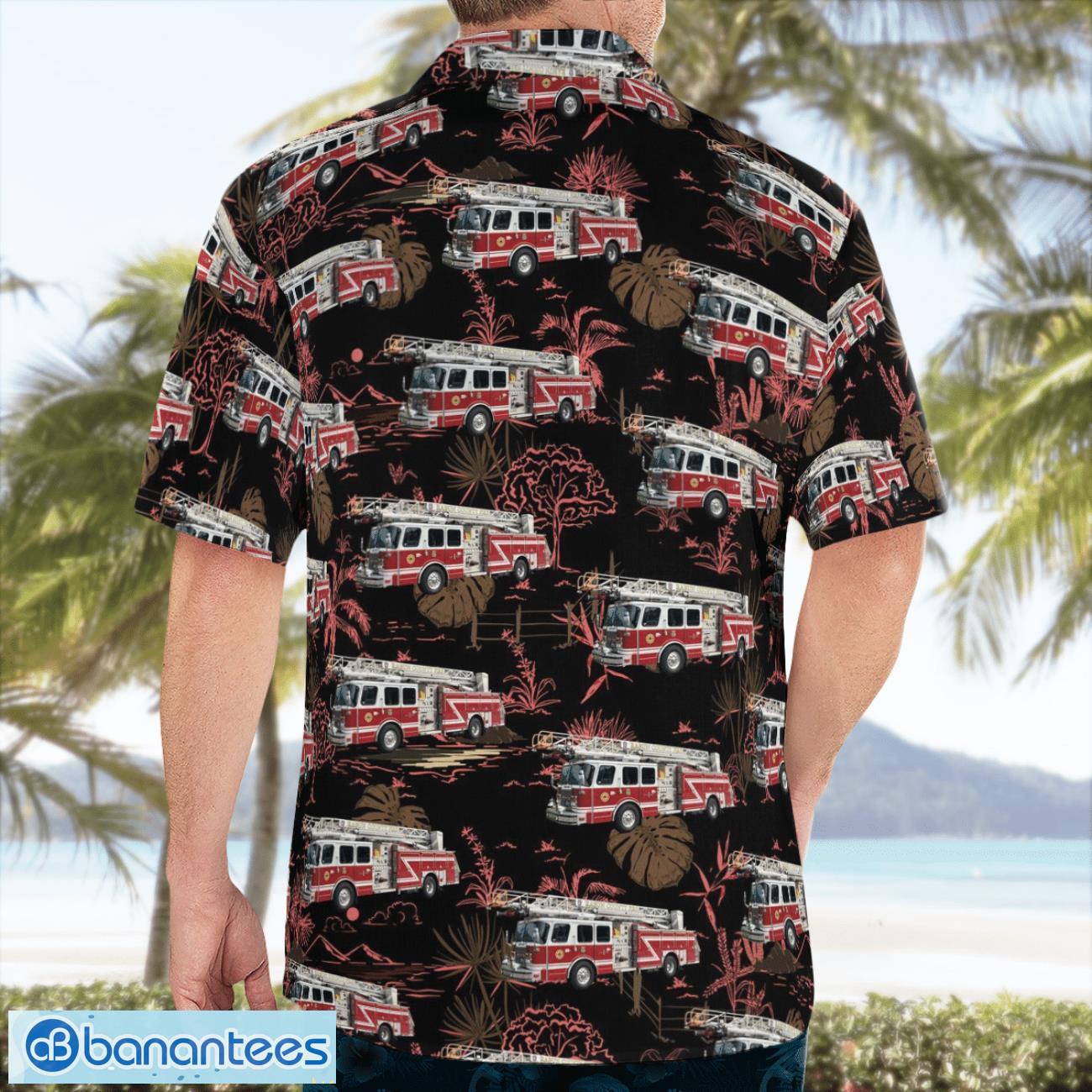Georgia Rabun County Fire Services Hawaiian Shirt Beach Summer Shirt Georgia Rabun County Fire Services Hawaiian Shirt Beach Summer Shirt Product Photo 4