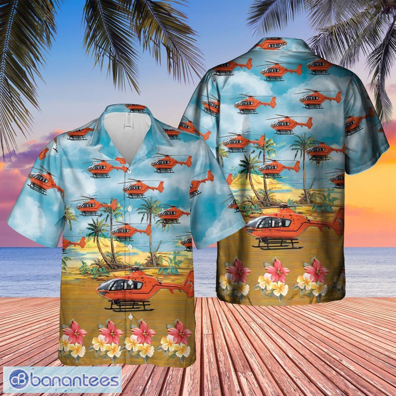 german air medical services helicopter 1 hawaiian shirt gift for summer vacation image German Air Medical Services Helicopter 1 Hawaiian Shirt Gift For Summer Vacation Product Photo 1