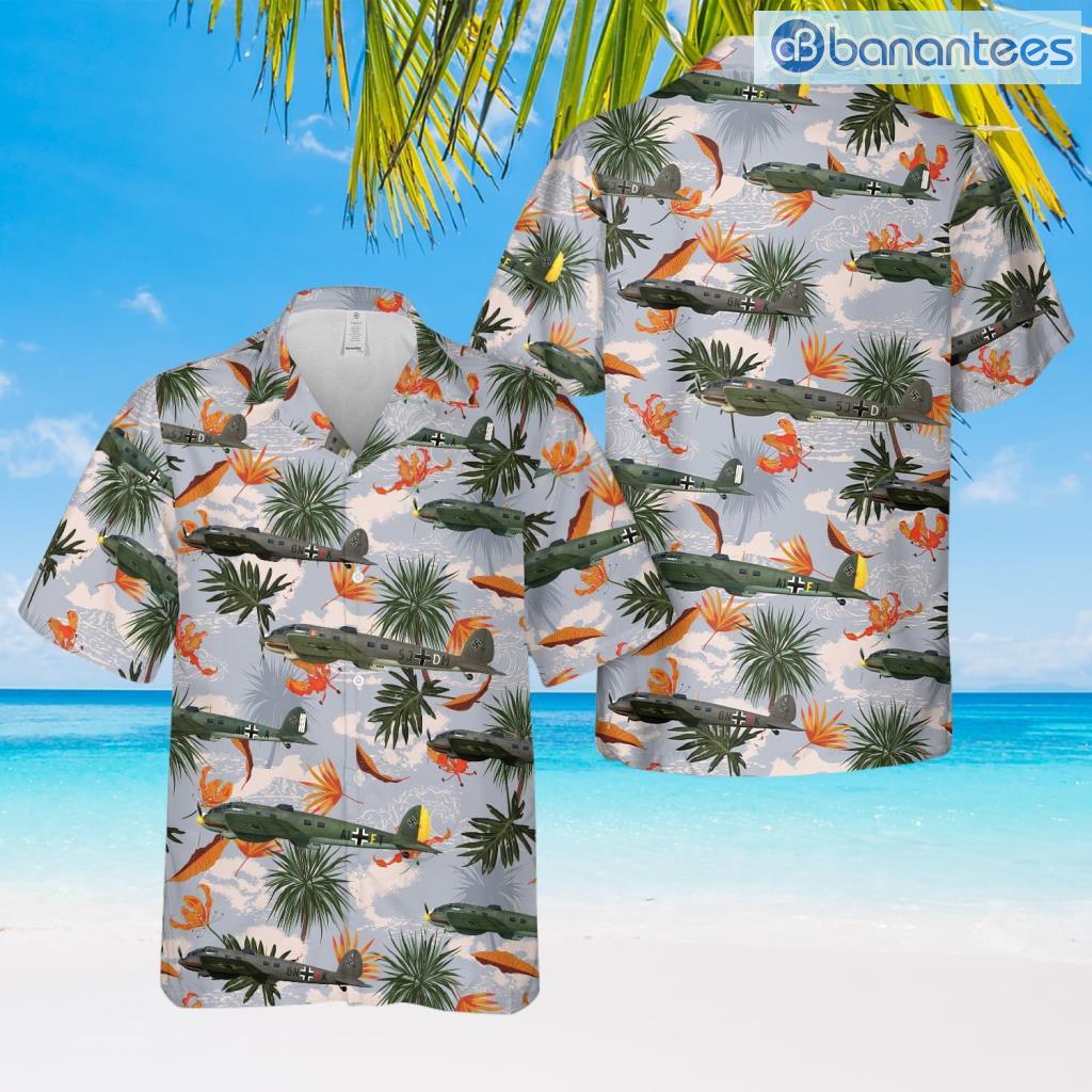 german battle of britain heinkel he 111 hawaiian shirt summer fashion image German Battle Of Britain Heinkel He 111 Hawaiian Shirt Summer Fashion Product Photo 1