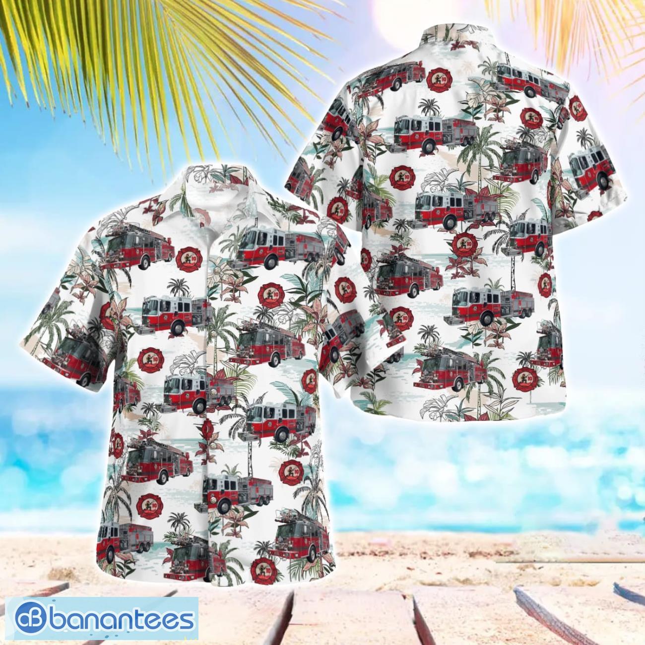 germansville fire company hawaiian shirt beach summer shirt image Germansville Fire Company Hawaiian Shirt Beach Summer Shirt Product Photo 1