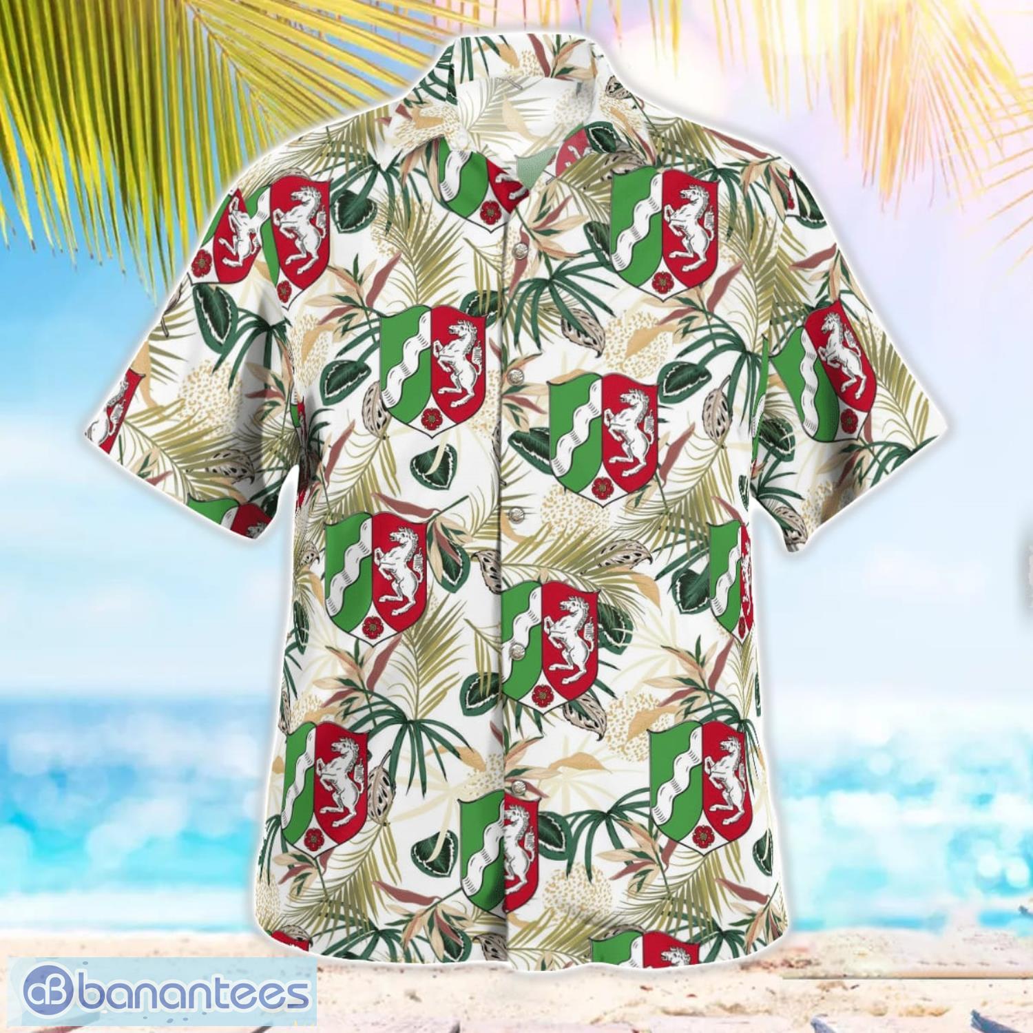 Germany, North Rhine-Westphalia 3D Hawaiian Shirt Gift For Summer Germany, North Rhine-Westphalia 3D Hawaiian Shirt Gift For Summer Product Photo 3
