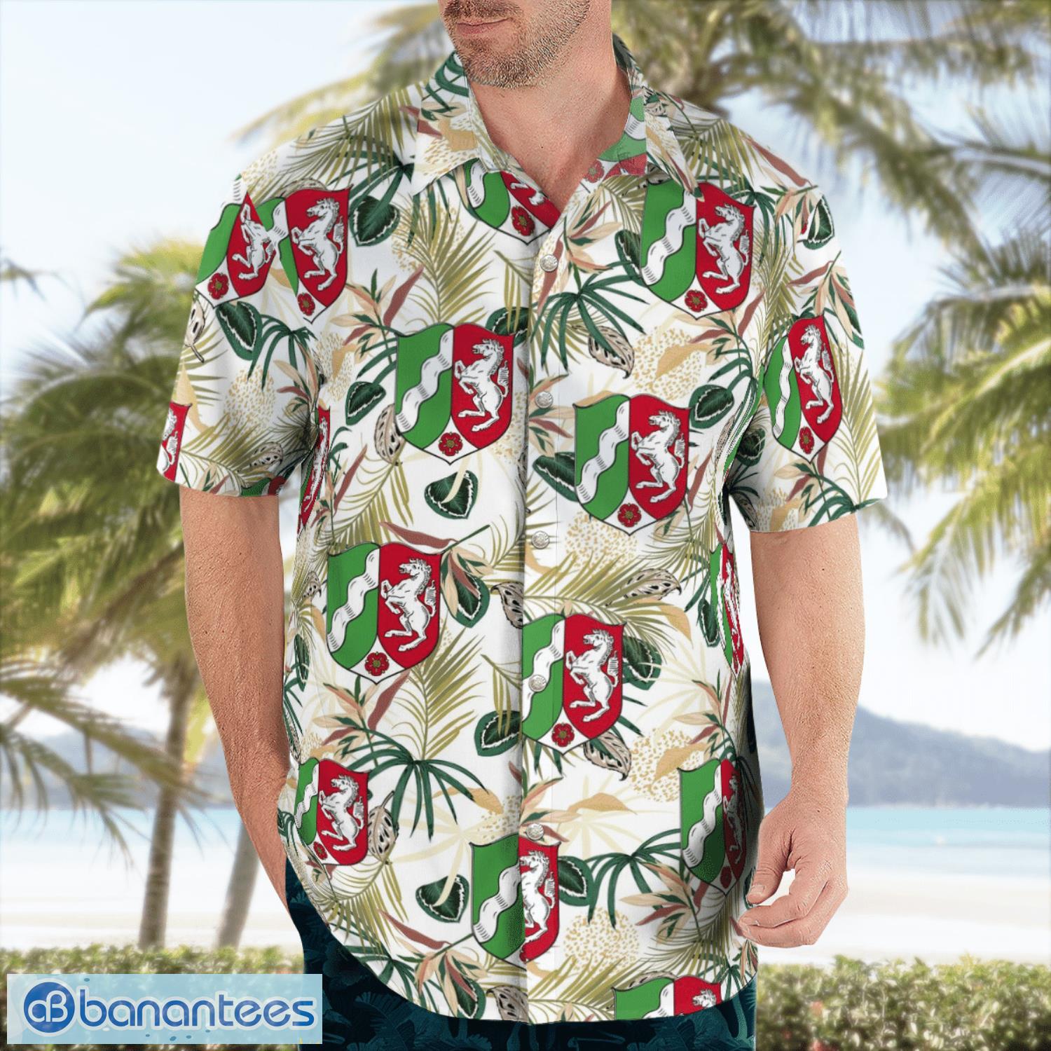 Germany, North Rhine-Westphalia 3D Hawaiian Shirt Gift For Summer Germany, North Rhine-Westphalia 3D Hawaiian Shirt Gift For Summer Product Photo 4