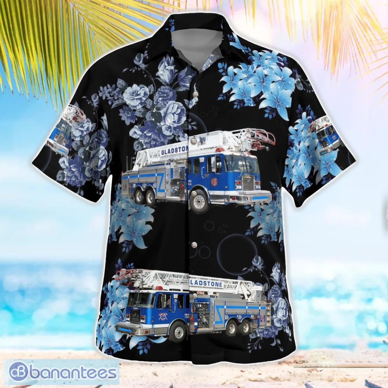 gladstone fire department beach hawaiian shirt gift for summer holiday 2 image Gladstone Fire Department Beach Hawaiian Shirt Gift For Summer Holiday Product Photo 3