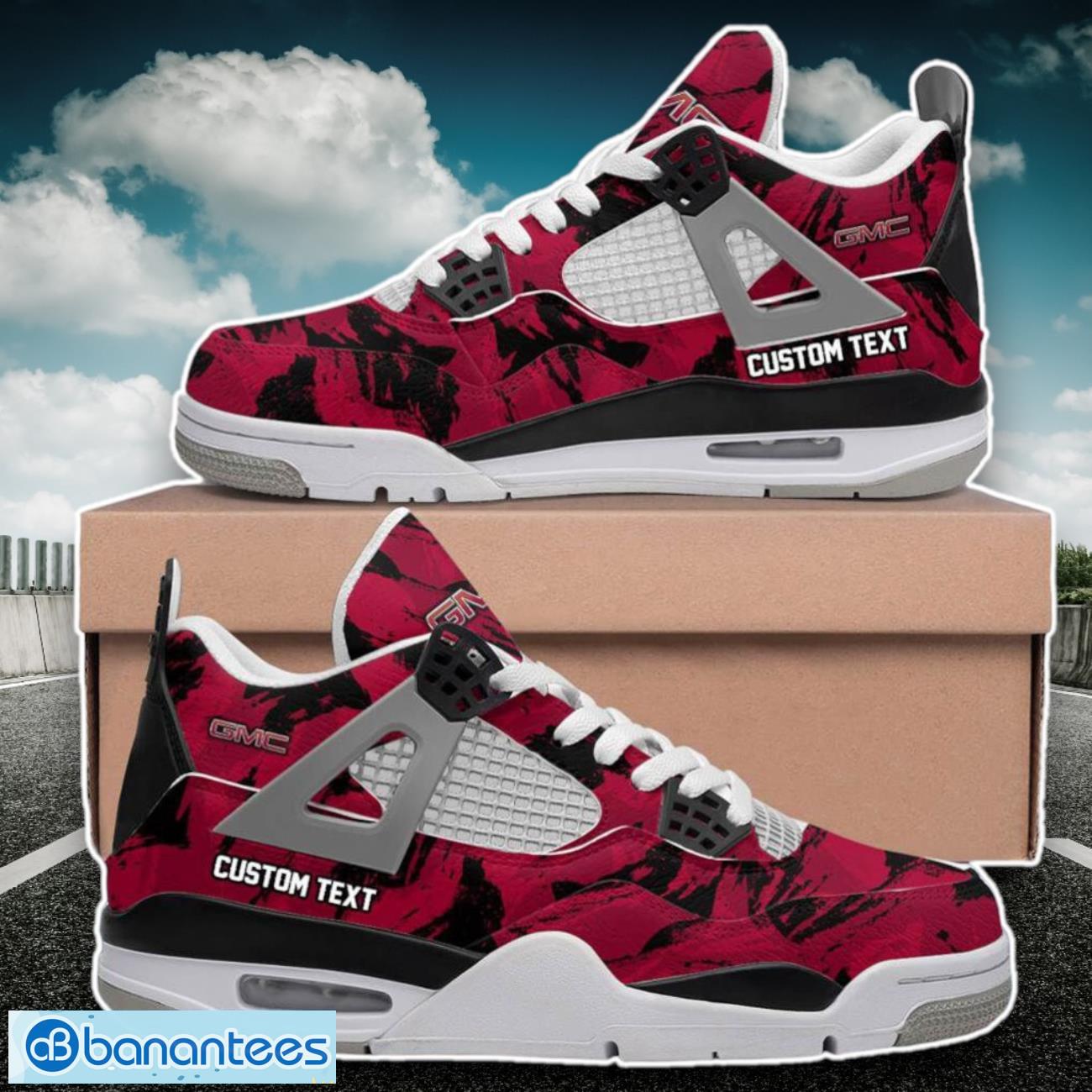gmc mixing colors custom name air jordan 4 dynamic design for men women image GMC Mixing Colors Custom Name Air Jordan 4 Dynamic Design For Men Women Product Photo 1