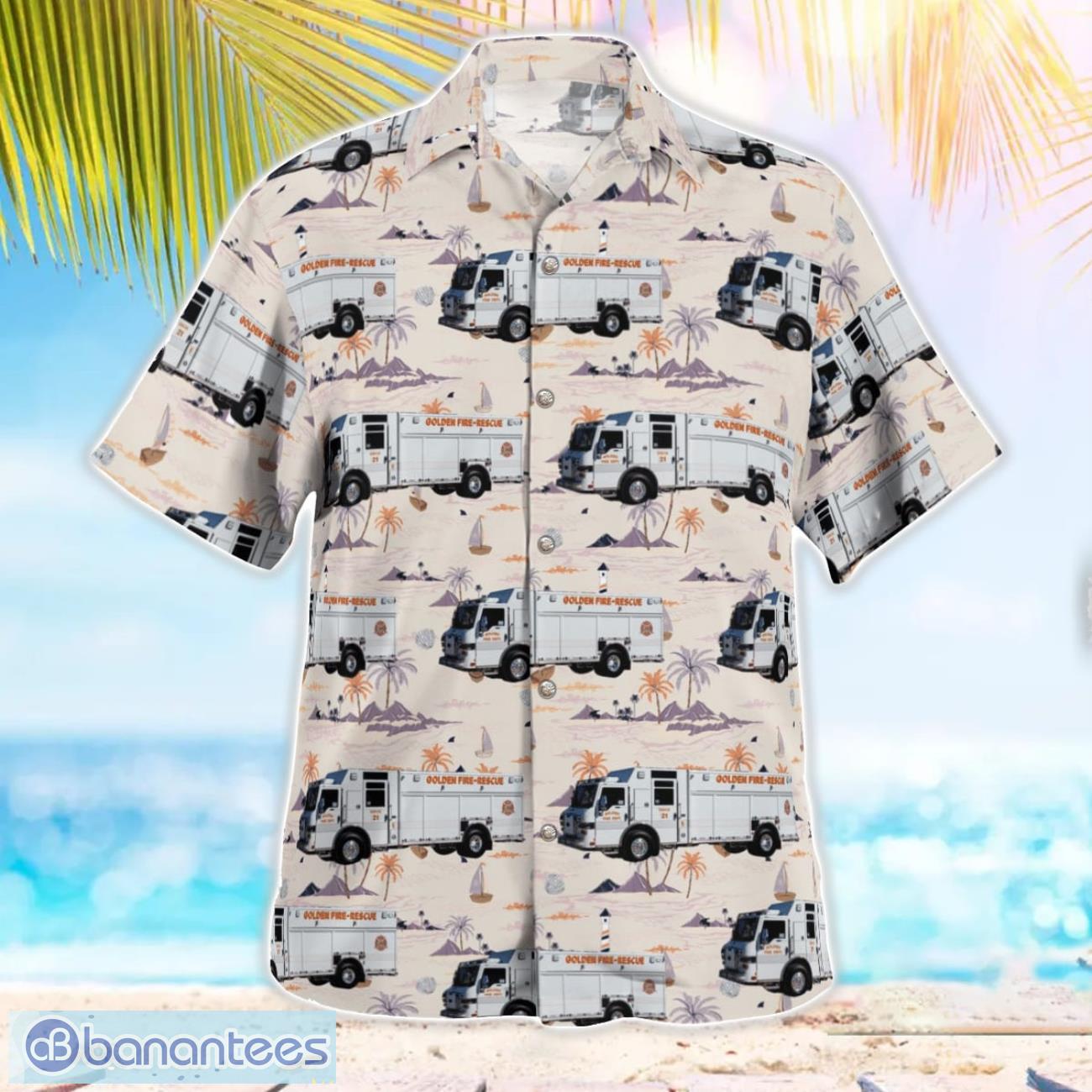 golden fire department colorado hawaiian shirt gift for summer vacation 1 image Golden Fire Department, Colorado Hawaiian Shirt Gift For Summer Vacation Product Photo 2
