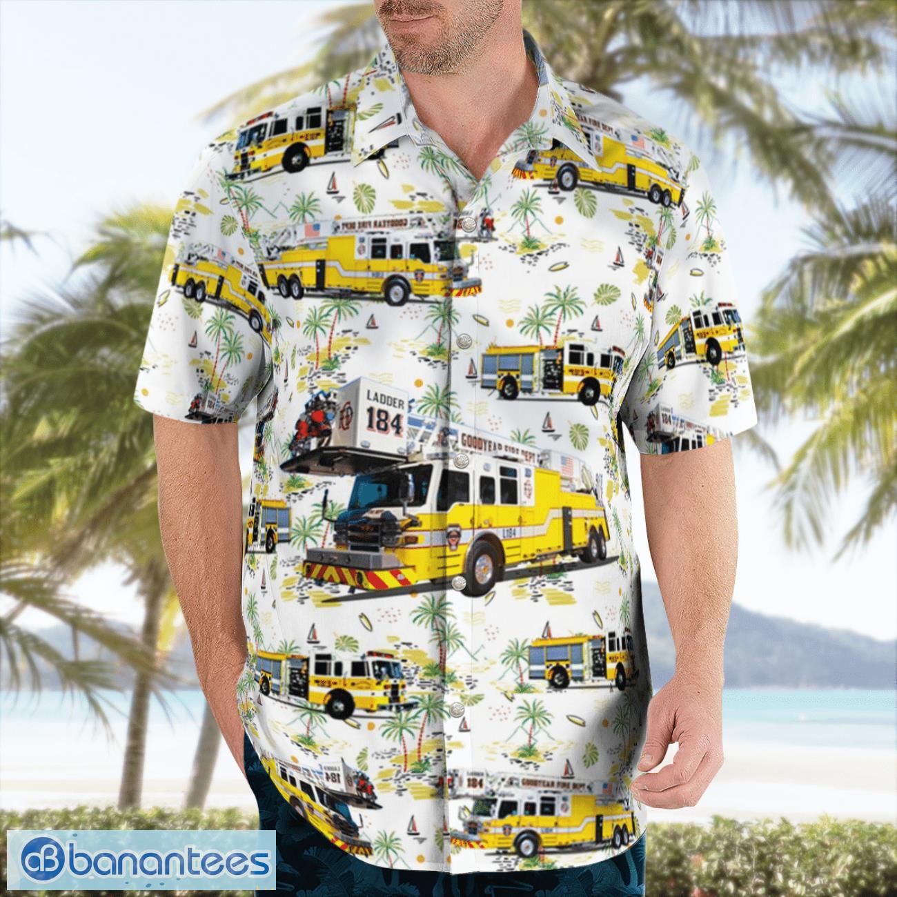 Goodyear Fire Department Hawaiian Shirt Beach Summer Gift Goodyear Fire Department Hawaiian Shirt Beach Summer Gift Product Photo 4