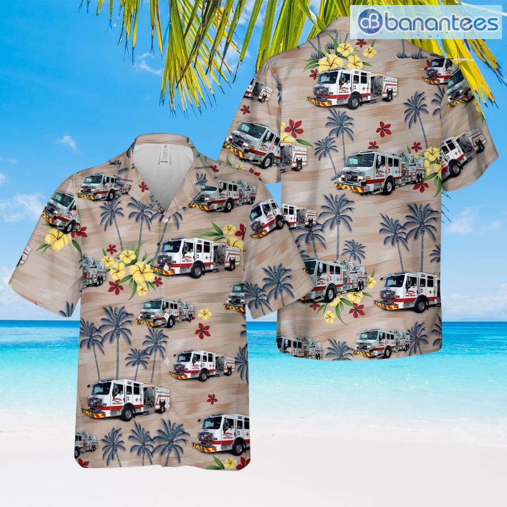 granbury volunteer fire department texas hawaiian shirt summer fashion image Granbury Volunteer Fire Department, Texas Hawaiian Shirt Summer Fashion Product Photo 1