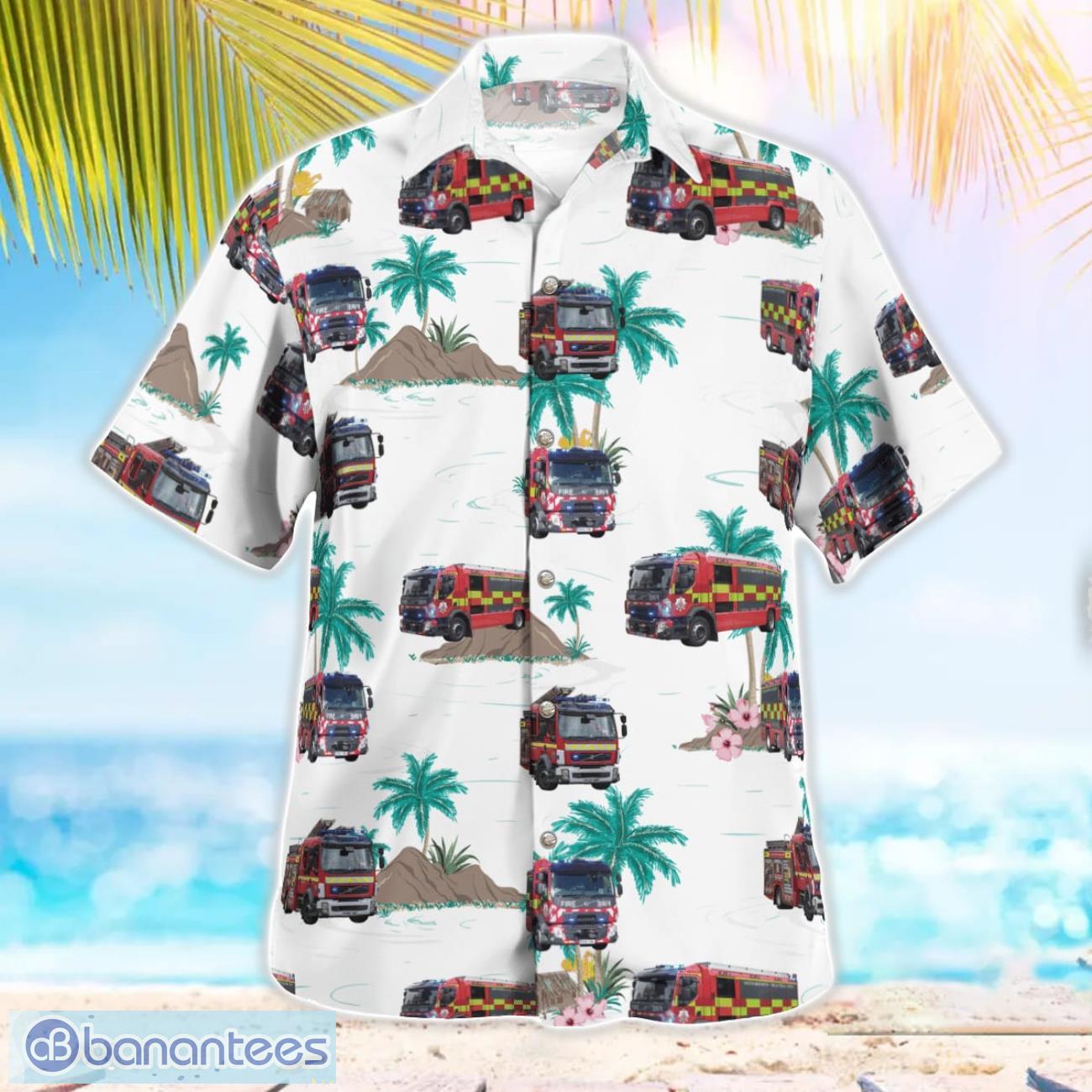 greater manchester fire and rescue service hawaiian shirt beach summer shirt 1 image Greater Manchester Fire and Rescue Service Hawaiian Shirt Beach Summer Shirt Product Photo 2