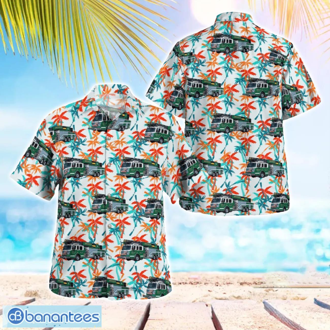 greenwood volunteer fire company delaware hawaiian shirt gift for summer vacation image Greenwood Volunteer Fire Company, Delaware Hawaiian Shirt Gift For Summer Vacation Product Photo 1