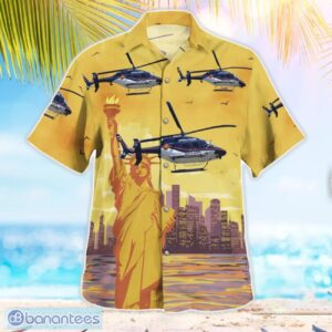 Nassau County Police Department Bell Helicopter Model 429 GlobalRanger (Bell 429) - N604PD 3D Hawaiian Shirt Product Photo 3