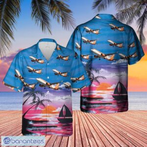 UK easyJet Plane Hawaiian Shirt Beach Summer Shirt Product Photo 1