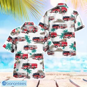 Connecticut Bridgeport Fire Department 3D Hawaiian Shirt Gift For Summer Product Photo 1