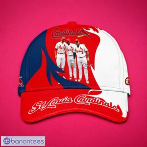 MLB St. Louis Cardinals Logo Design Midnight Red White Cap 3D Cap Product Photo 1