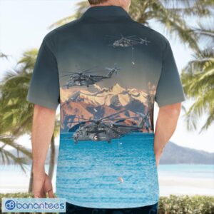 US Navy MH-53E Sea Dragon From HM-15 Blackhawks Hawaiian Shirt Men Women Beach Shirt Product Photo 2