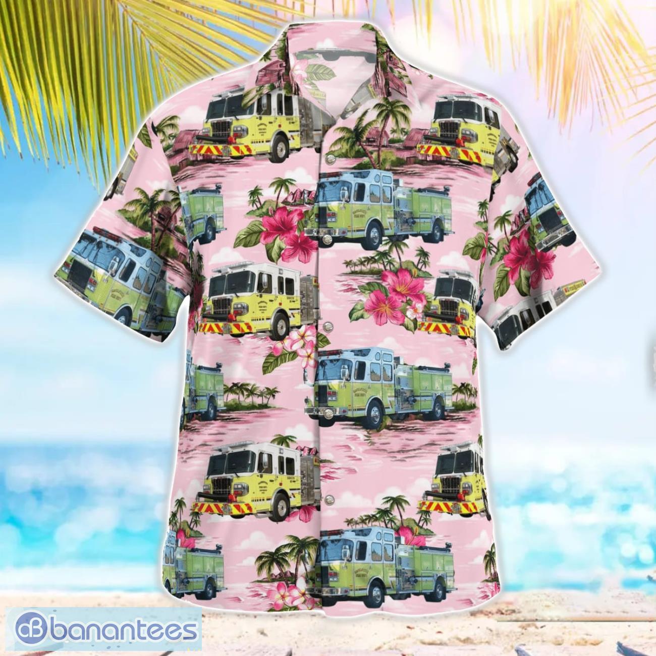 hagerstown indiana fire department hawaiian shirt beach summer shirt 1 image Hagerstown Indiana Fire Department Hawaiian Shirt Beach Summer Shirt Product Photo 2