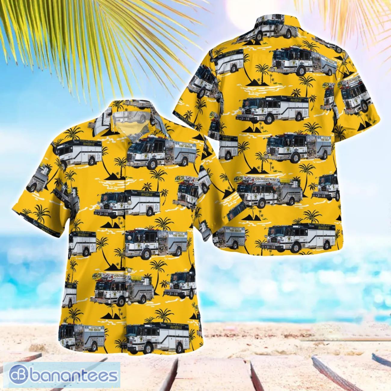 harrisburg pennsylvania colonial park fire co 1 hawaiian shirt gift for summer vacation image Harrisburg, Pennsylvania, Colonial Park Fire Co. #1 Hawaiian Shirt Gift For Summer Vacation Product Photo 1