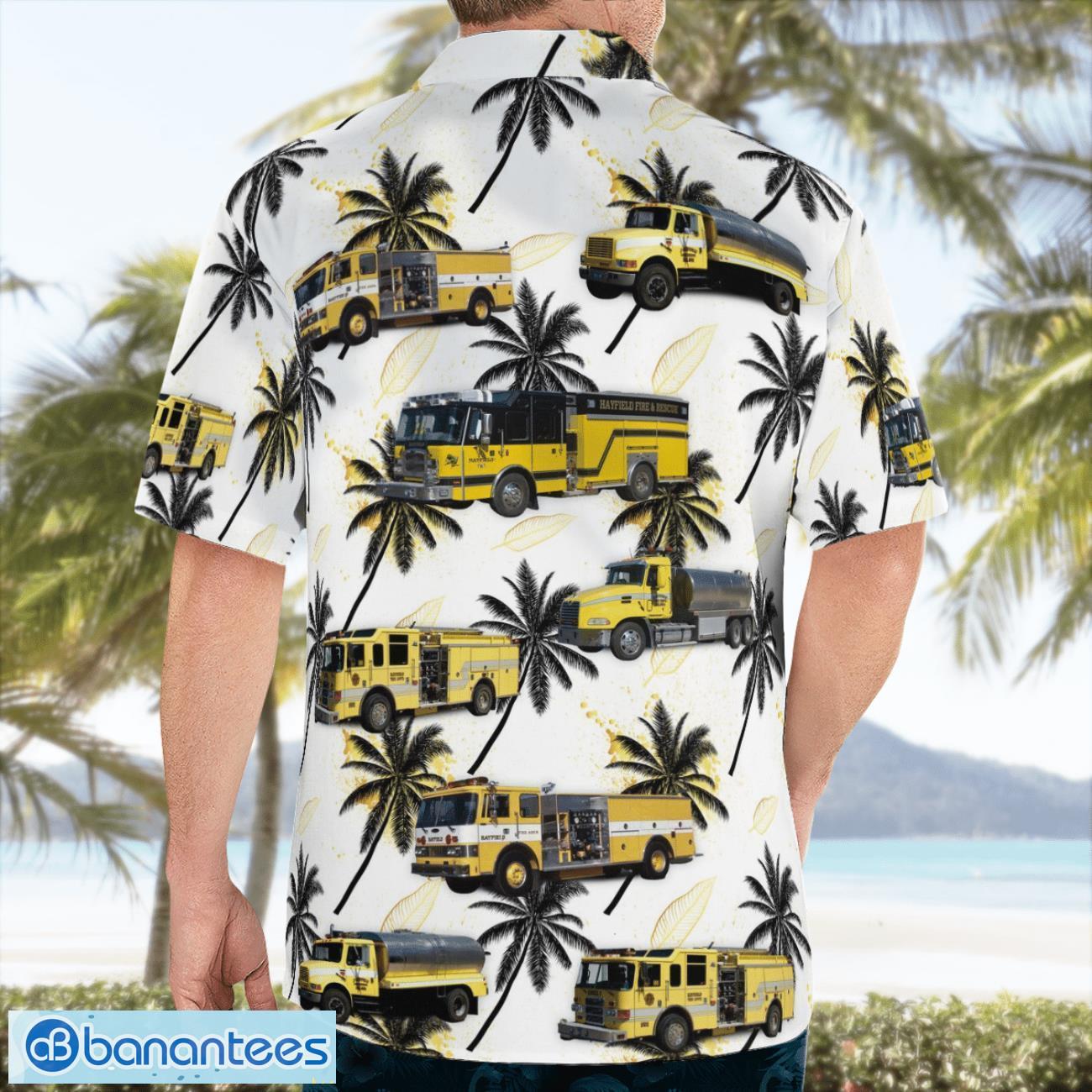 Hayfield Fire Department Beach Hawaiian Shirt Gift For Summer Holiday Hayfield Fire Department Beach Hawaiian Shirt Gift For Summer Holiday Product Photo 2