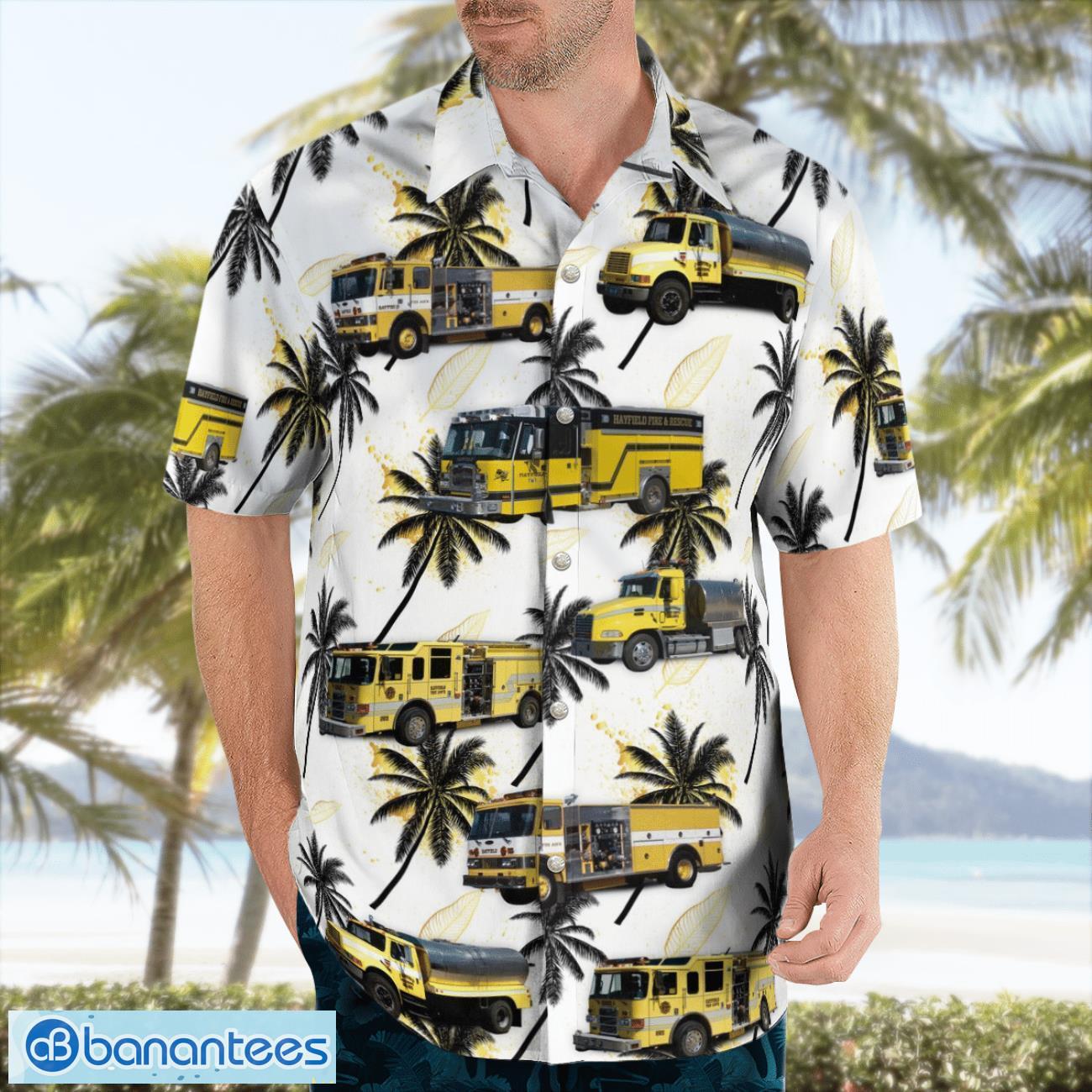 Hayfield Fire Department Beach Hawaiian Shirt Gift For Summer Holiday Hayfield Fire Department Beach Hawaiian Shirt Gift For Summer Holiday Product Photo 4