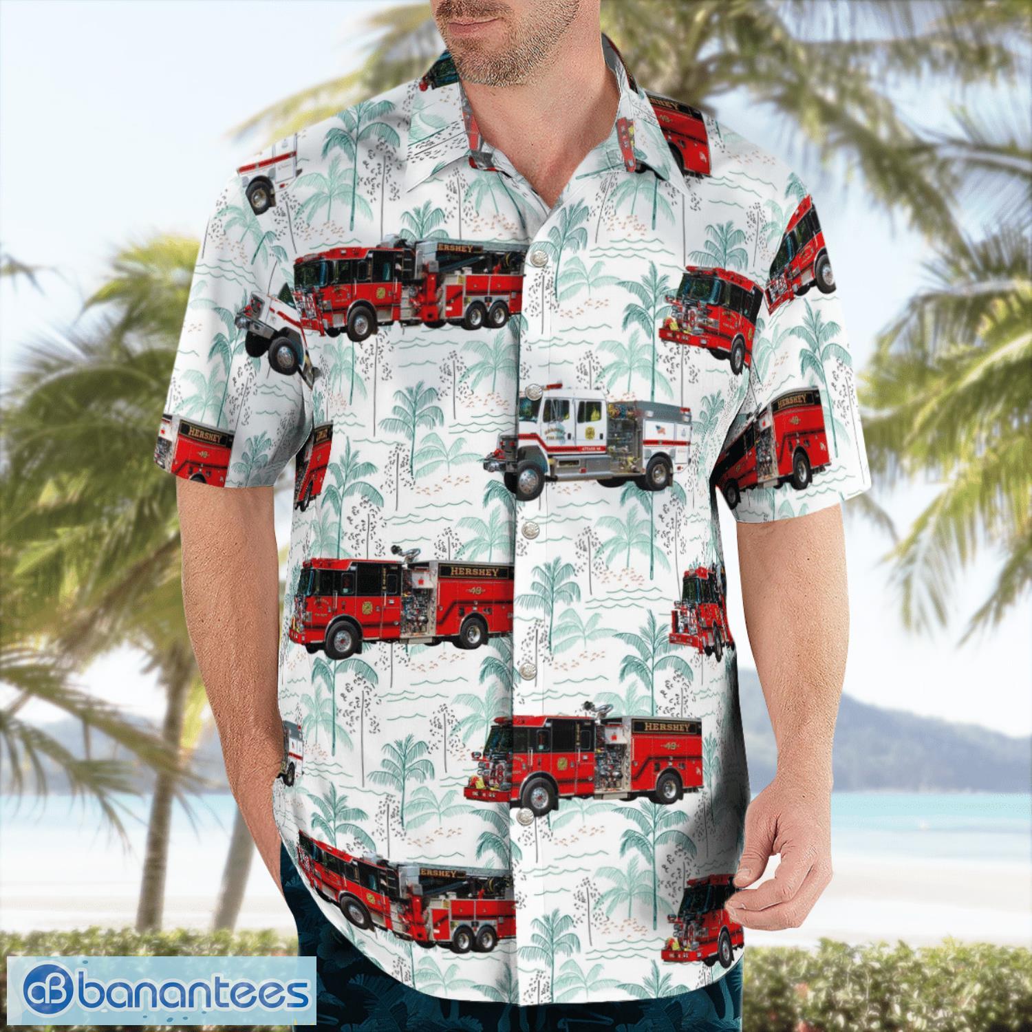 hershey-pennsylvania-hershey-volunteer-fire-department-3d-hawaiian-shirt-gift-for-summer-2.jpg Hershey, Pennsylvania, Hershey Volunteer Fire Department 3D Hawaiian Shirt Gift For Summer Product Photo 3