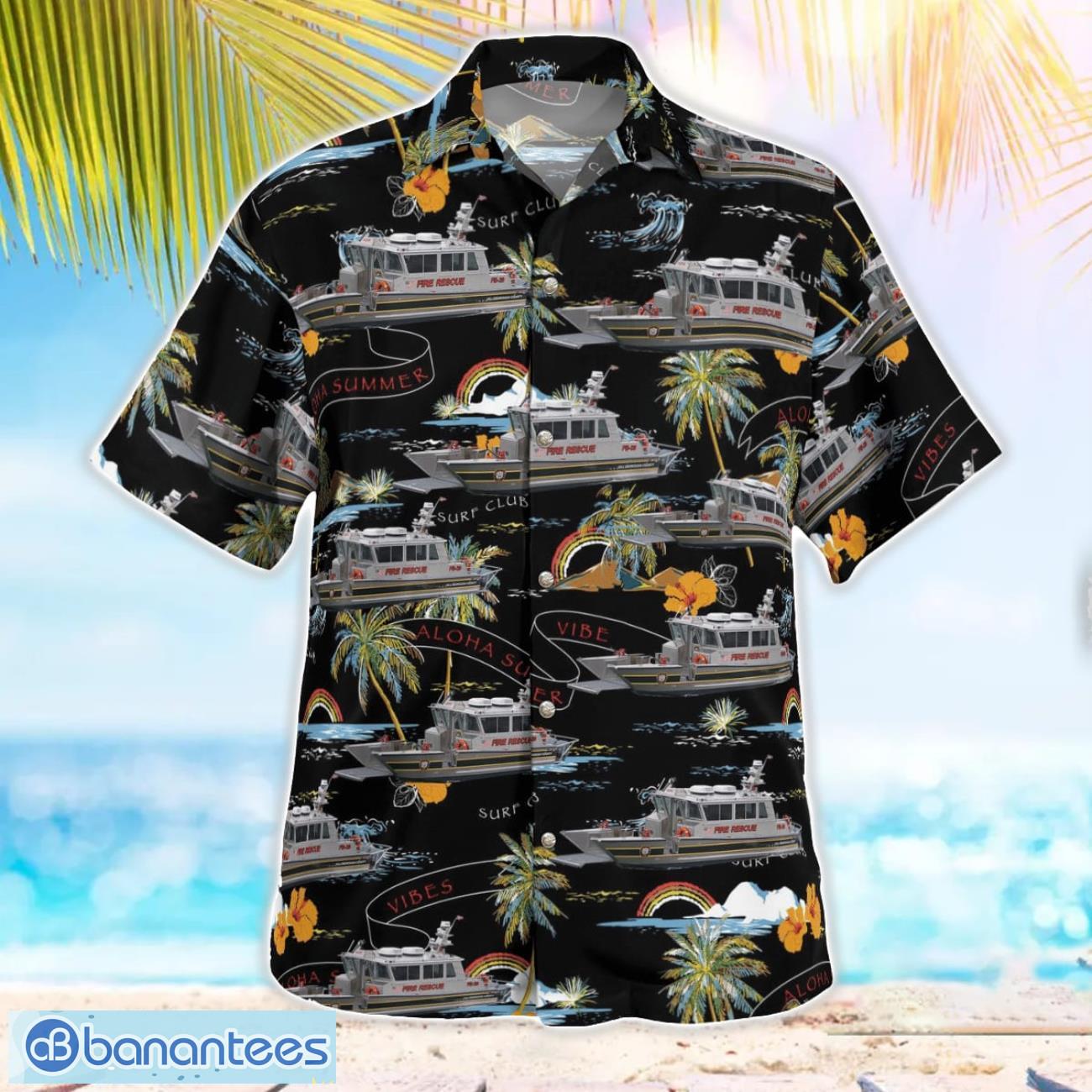 Hillsborough County Fire Rescue Hawaiian Shirt Beach Summer Shirt Hillsborough County Fire Rescue Hawaiian Shirt Beach Summer Shirt Product Photo 4