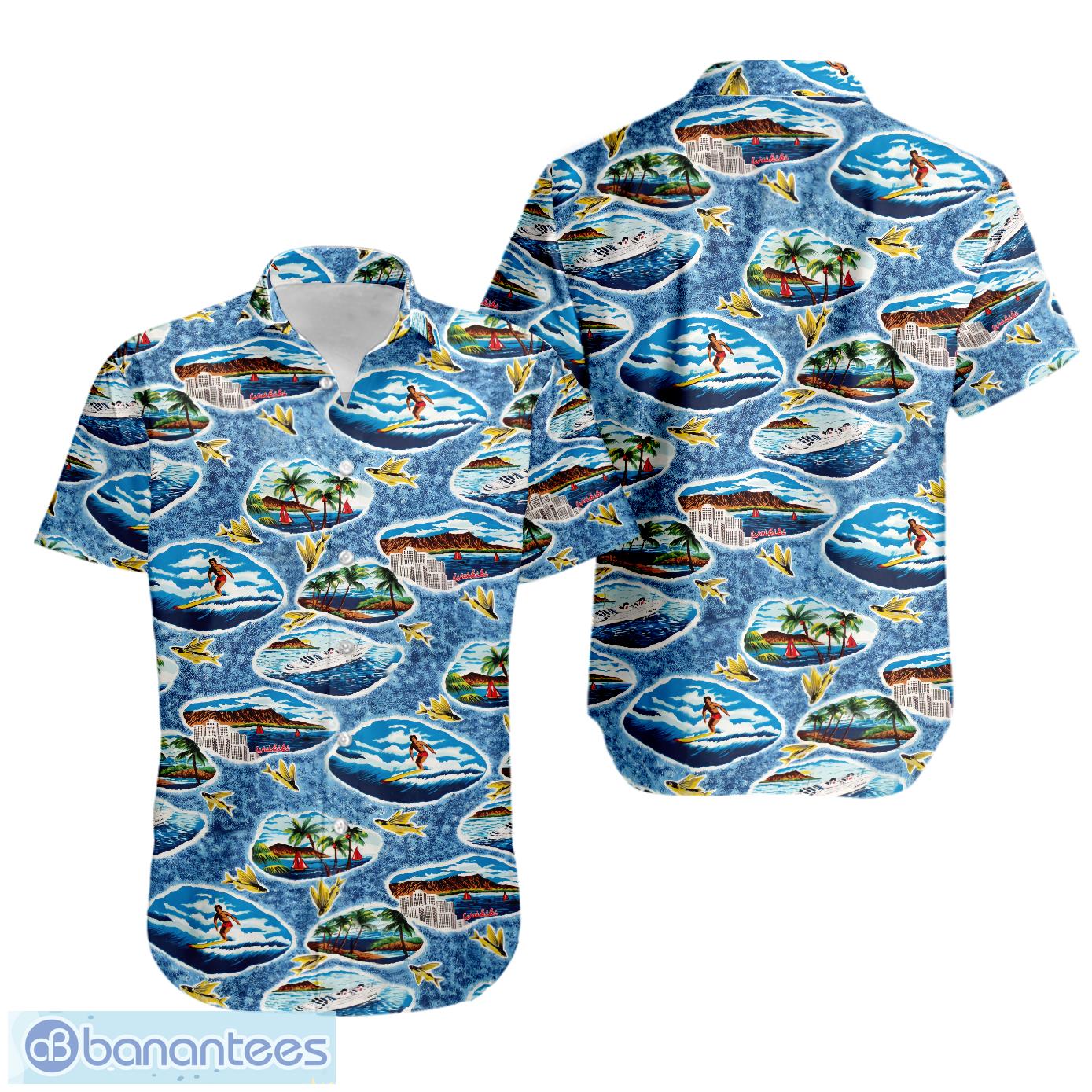honolulu goose in top gun custom hawaiian shirt image Honolulu Goose In Top Gun Custom Hawaiian Shirt Product Photo 1
