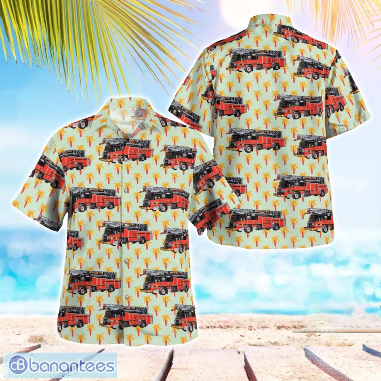 hopkins fire department minnesota hawaiian shirt gift for summer vacation image Hopkins Fire Department, Minnesota Hawaiian Shirt Gift For Summer Vacation Product Photo 1