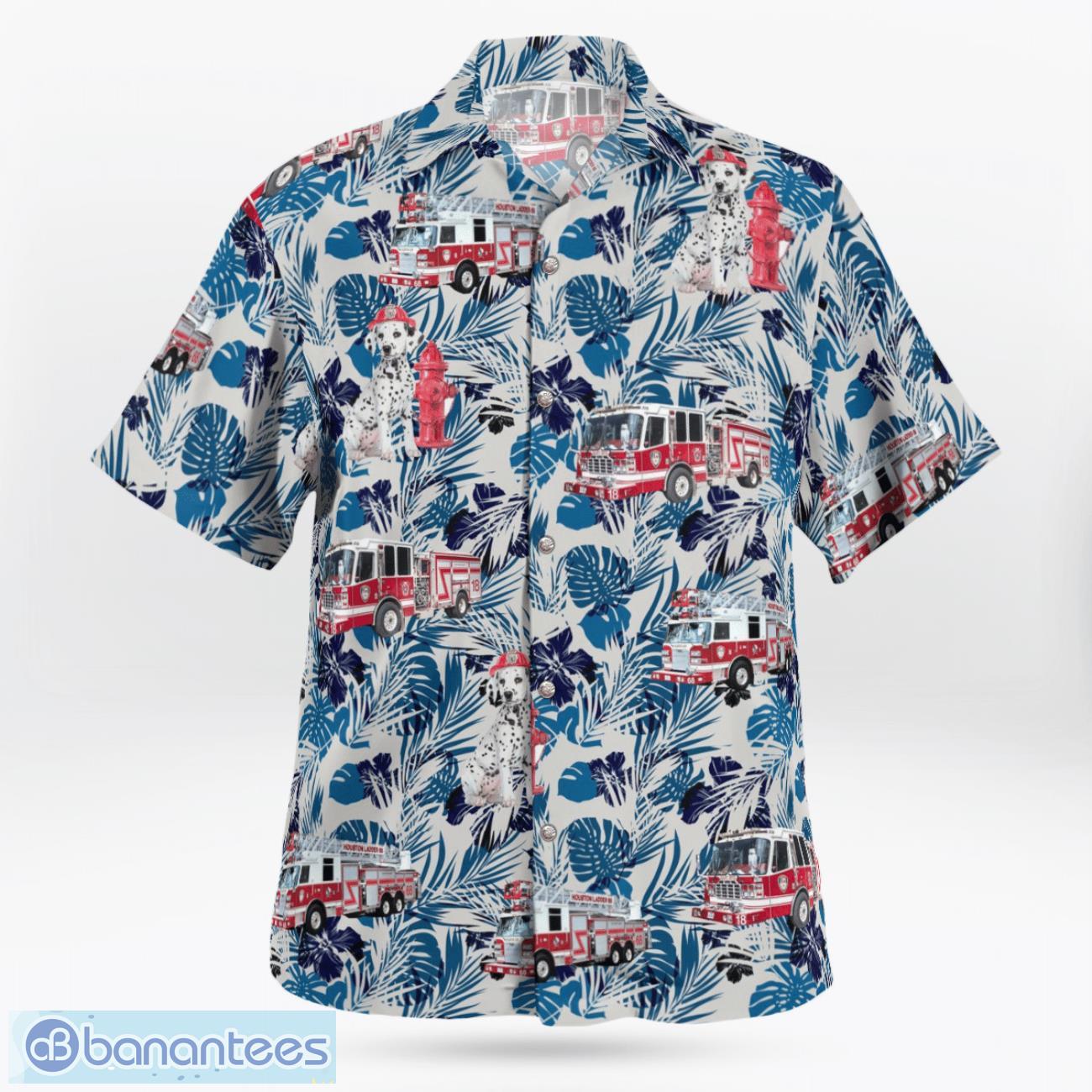 houston fire department hfd amp dalmatian fire dog hawaiian shirt gift for summer vacation 1 image Houston Fire Department HFD & Dalmatian Fire Dog Hawaiian Shirt Gift For Summer Vacation Product Photo 2