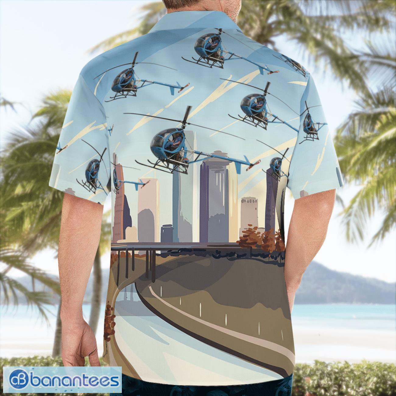 hughes-269c-n7492f-houston-police-department-helicopter-hawaiian-shirt-beach-summer-shirt-3.jpg Hughes 269C - N7492F Houston Police Department Helicopter Hawaiian Shirt Beach Summer Shirt Product Photo 4