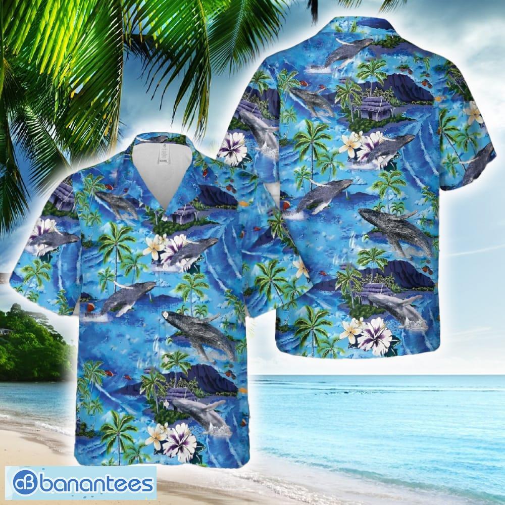 humpback whale hawaiian shirt image Humpback Whale Hawaiian Shirt - Humpback Whale Hawaiian Shirt